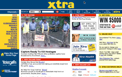 New XTRA Home Page